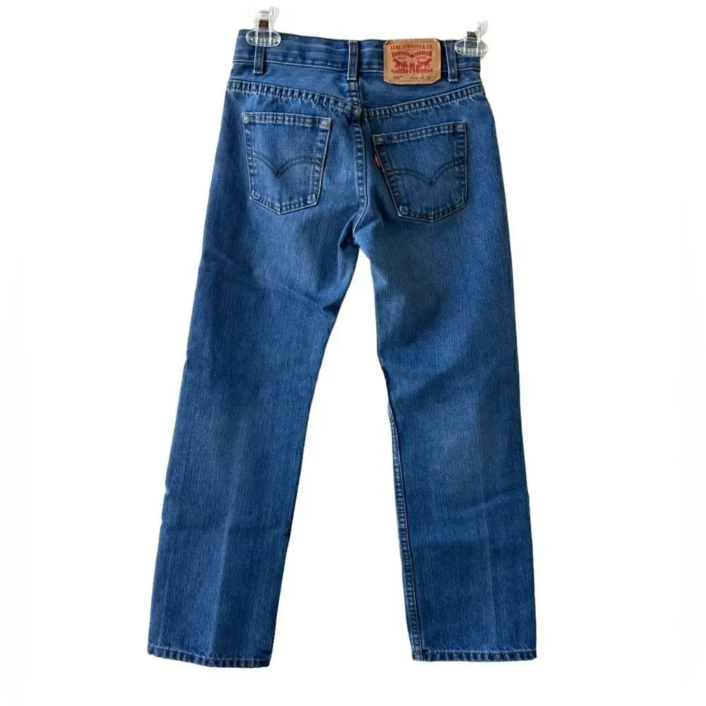 Levi's Big Boys' 505 Regular Slim Fit Straight Leg Jeans  Size 10 W23 x L25